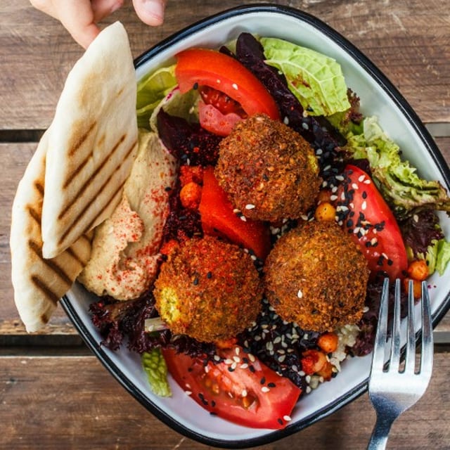 Kid's Falafel.